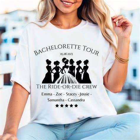 Personalized Bachelorette Shirts: Elevate Your Celebration with Custom Designs