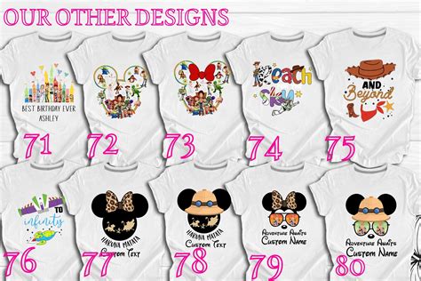 Personalized Disney Shirts: Express Your Uniqueness and Enchant Your Wardrobe