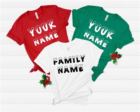 Personalized Family Christmas Shirts: Capture the Joy of the Season