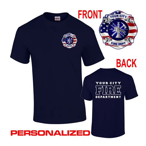 Personalized Fire Department Shirts: Uniting Pride and Protection