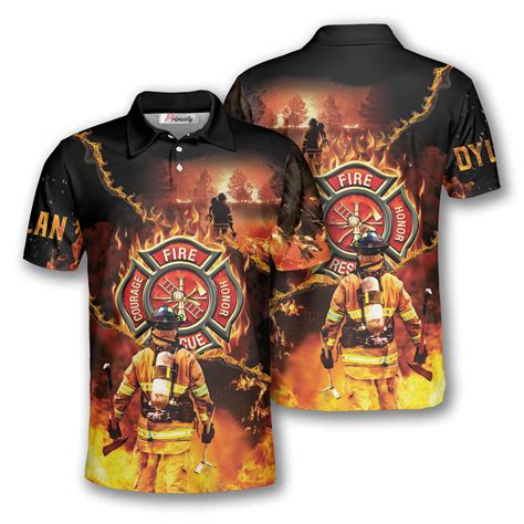 Personalized Firefighter Shirts: Ignite Your Fire with Custom Designs