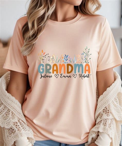 Personalized Grandmother T-Shirts: A Cherished Expression of Love and Connection