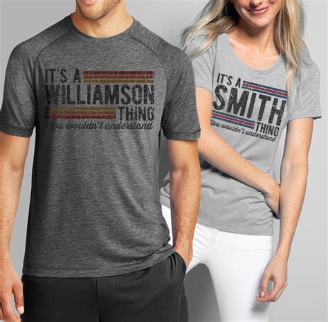 Personalized Last Name Shirts: Express Your Family Pride and History