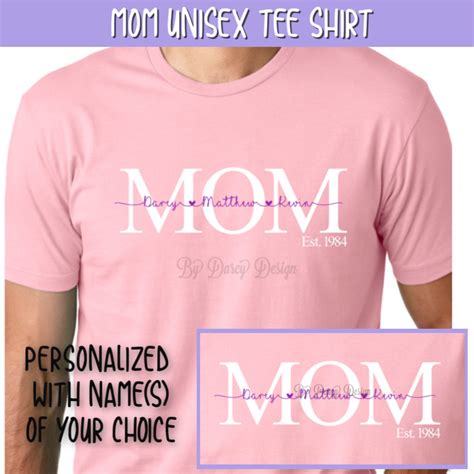 Personalized Mother's Day Shirt Designs to Suit Every Taste