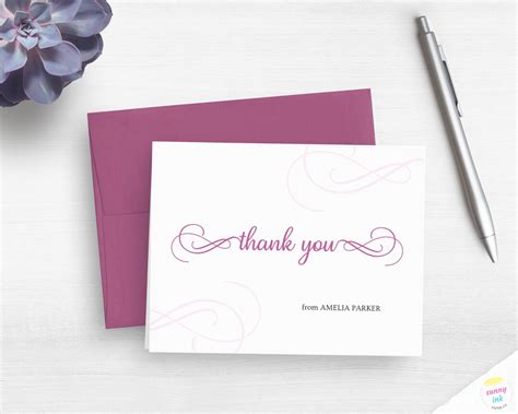 Personalized Note or Letter:
