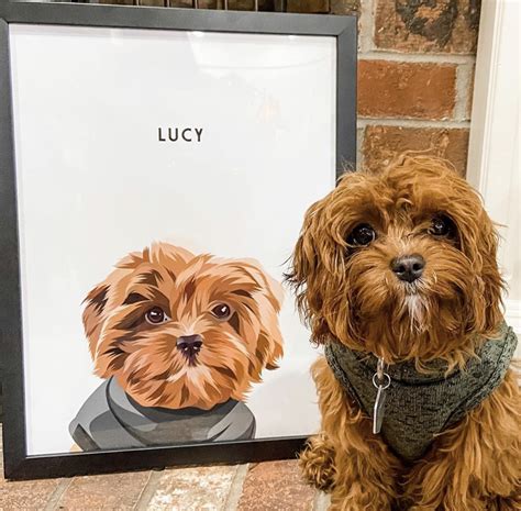 Personalized Pet Portraits: