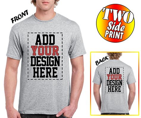 Personalized Shirts Front and Back: Unleash Your Creativity