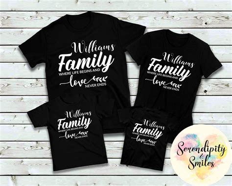 Personalized Shirts for Family: A Unique Way to Celebrate Your Loved Ones