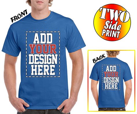 Personalized T-shirts: Design Your Own Front and Back Masterpieces