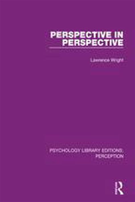 Perspective in Perspective Psychology Library Editions Perception Reader