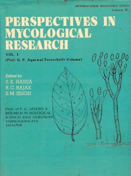 Perspectives in Mycological Research Prof. G.P. Agarwal Festschrift Volume Vol. 1 Kindle Editon