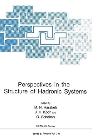 Perspectives in the Structure of Hadronic Systems Doc