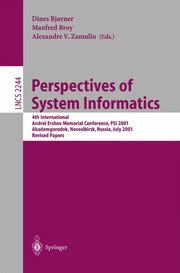 Perspectives of System Informatics 4th International Andrei Ershov Memorial Conference Doc