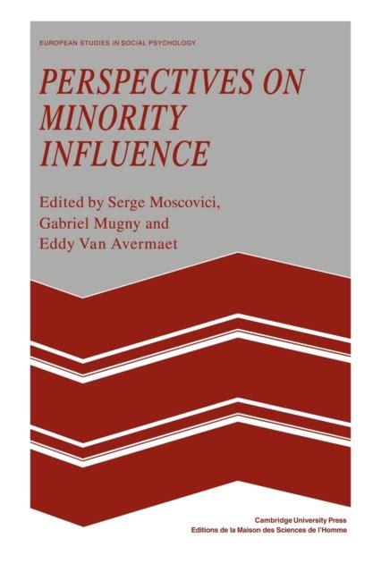 Perspectives on Minority Influence Epub