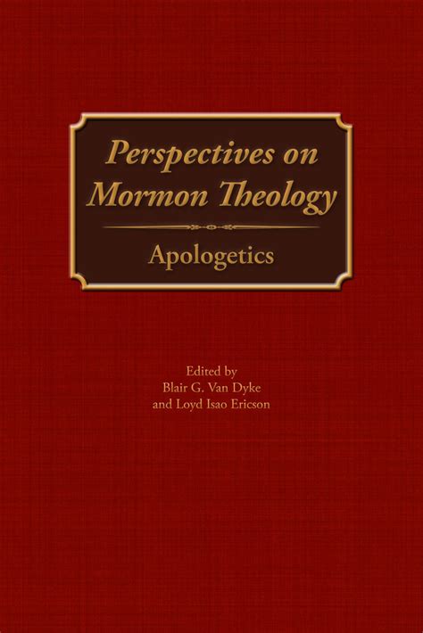Perspectives on Mormon Theology Apologetics Epub