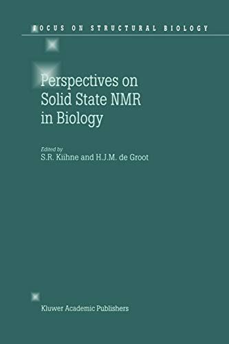 Perspectives on Solid State NMR in Biology 1st Edition Doc