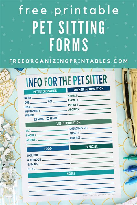 Pet Sitting Template
