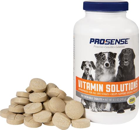 Pet supplements and vitamins research