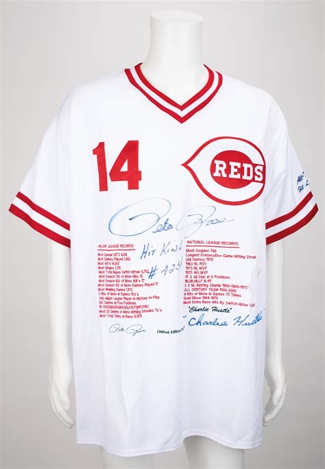 Pete Rose Signed Jersey: A Baseball Icon's Legacy