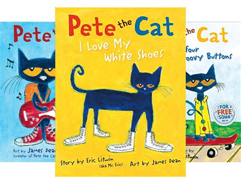Pete the Cat 4 Book Series