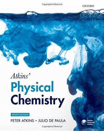 Peter Atkins Physical Chemistry 9th Edition Pdf Free Download Ebook Epub