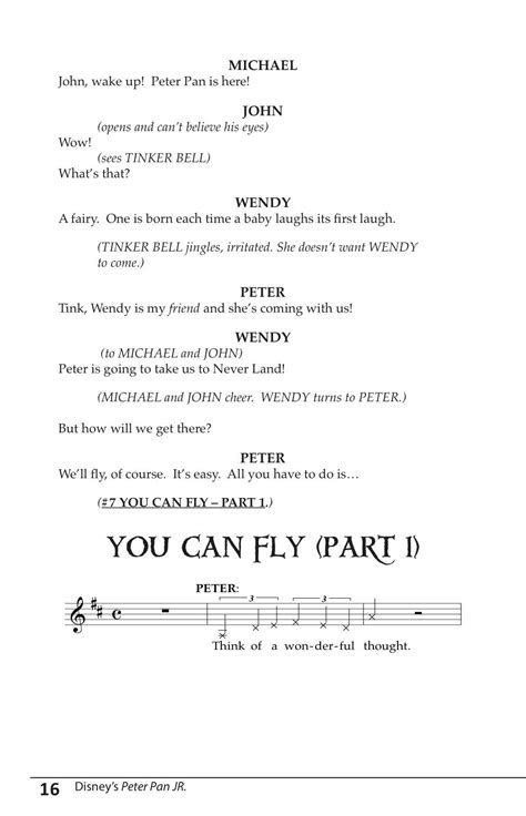 Peter Pan Jr Musical Script Ebook Doc