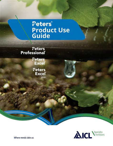 Peters Fertilizer: A Comprehensive Guide