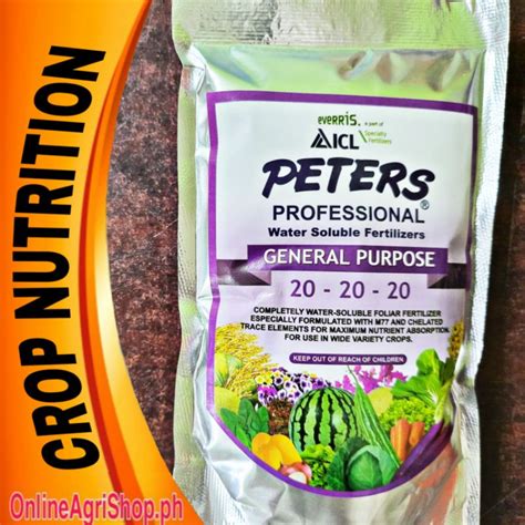 Peters Fertilizer: A Comprehensive Guide to Its 20-20-20 Formula for Optimal Plant Nutrition