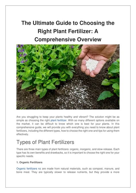 Peters Fertilizer: The Ultimate Guide to Choosing the Right Formula for Your Plants