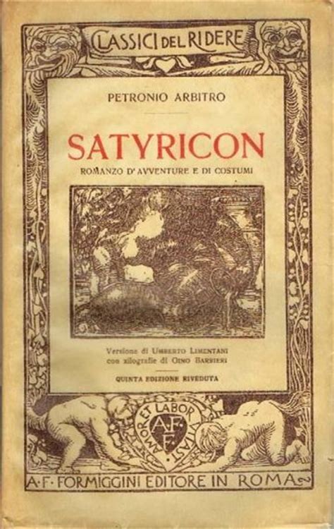 Petronio Arbitro SATYRICON pdf Doc