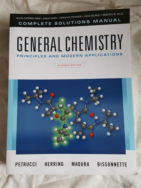 Petrucci General Chemistry Solutions Reader