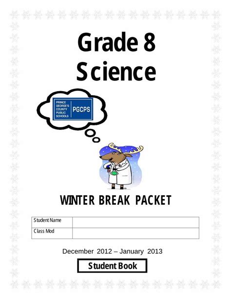 Pgcps Winter Break Packet Answers Reader