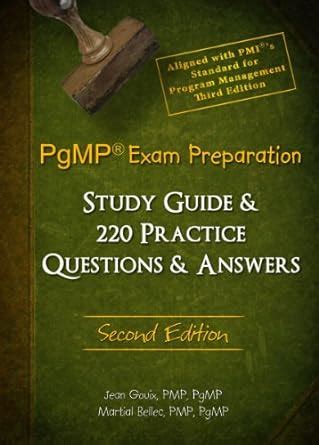 Pgmp Study Guide 220 Practice Questions Answers Kindle Editon