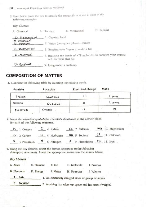 Ph Chemistry Workbook Chapter 7 Answer Key PDF