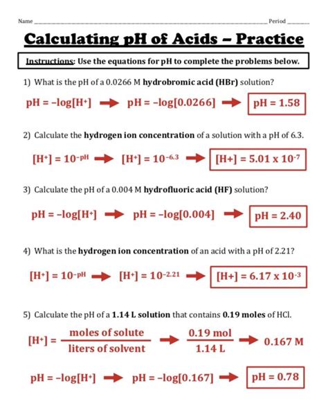 Ph Problems And Answers Epub