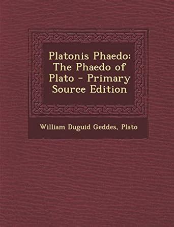 Phaedo Ancient Greek Edition Epub