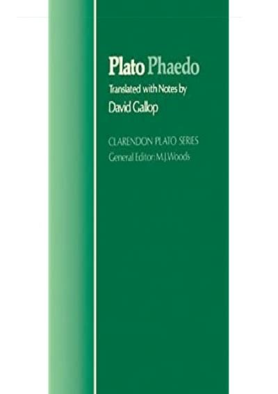 Phaedo Clarendon Plato Series PDF
