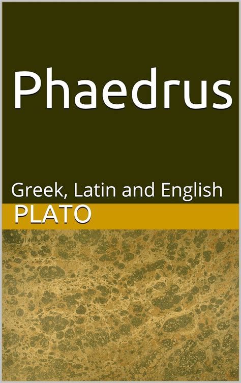 Phaedrus Greek Latin and English Epub