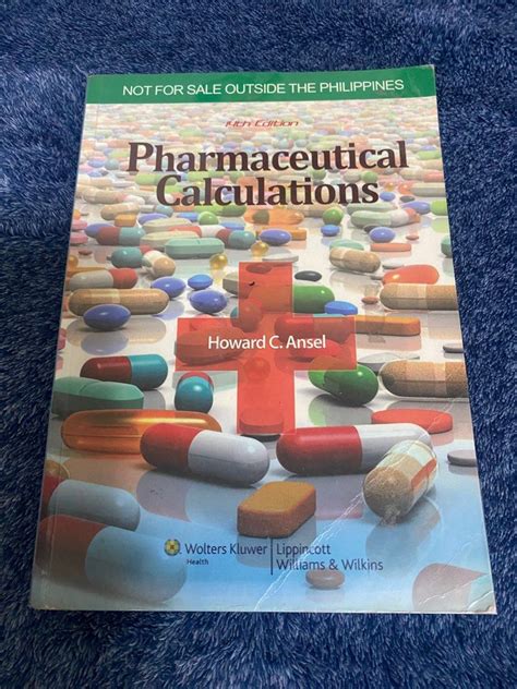 Pharmaceutical Calculations By Ansel 14 Edition Ebook Reader