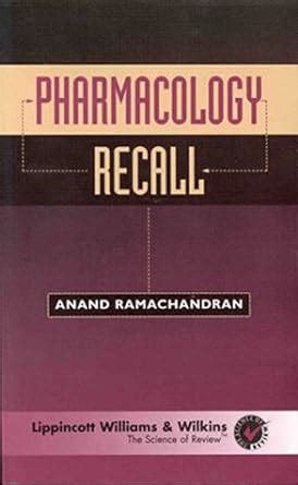 Pharmacology Recall Recall Series Kindle Editon