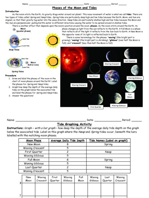 Phases Eclipses And Tides Answer Key Doc