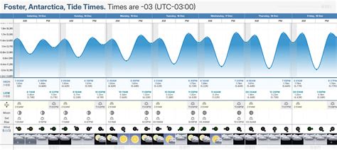 Phil Foster Tide Chart
