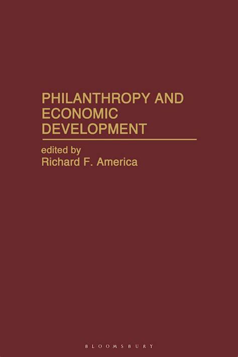 Philanthropy and Economic Development Epub