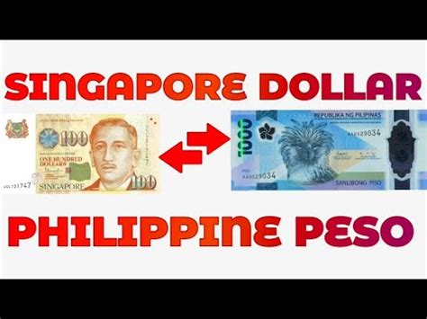 Philippine Peso to SGD Lucky Plaza: Your Ultimate Guide