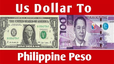 Philippine Peso to US Dollar Exchange Rate: Everything You Need to Know