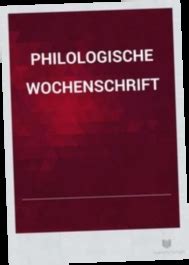 Philologische Wochenschrift 47. Jahrgang (1927)., Ebook Epub