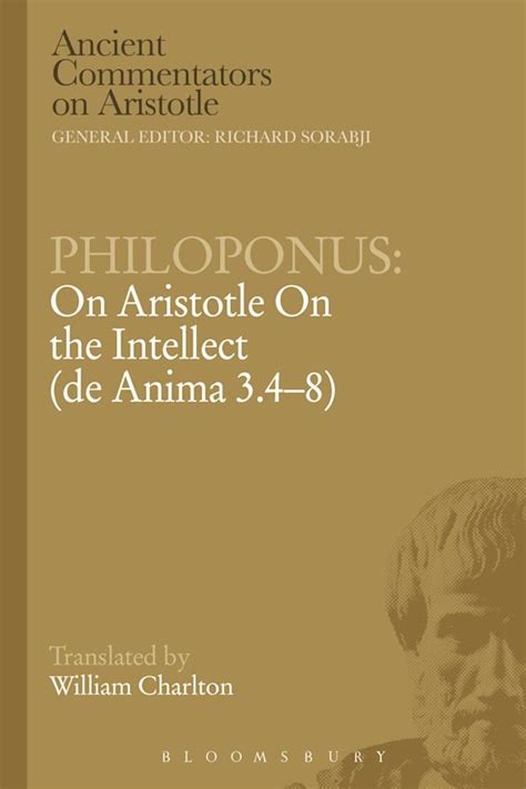 Philoponus On Aristotle on the Intellect (de Anima 3.4-8) Doc