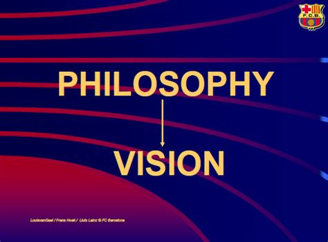 Philosophy and Vision