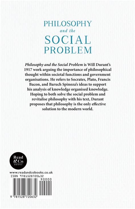 Philosophy and the Social Problem Kindle Editon