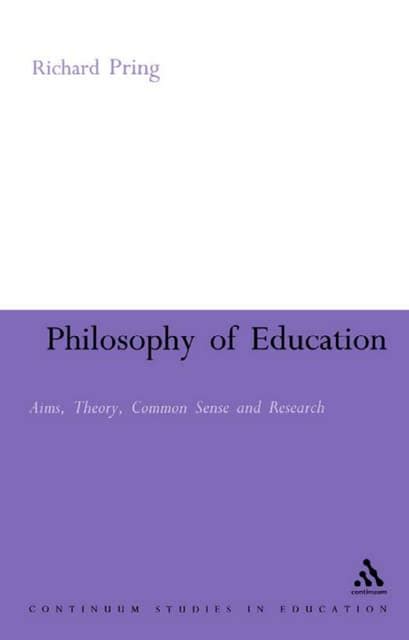 Philosophy in Schools (Continuum Studies in Research in Education) Reader